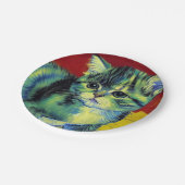 Assiettes En Carton Van Gogh Tabby Cat (Angle)