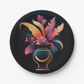 ASSIETTES EN CARTON VASE NEO N° 1 (Devant)