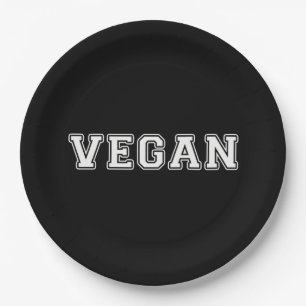 Assiettes En Carton Vegan