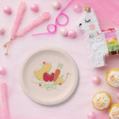Assiettes En Carton végétalien (Fête)