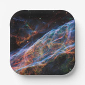 Assiettes En Carton Veil Nebula Supernova Reste Télescope Hubble (Recto)