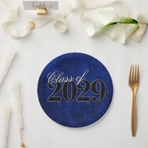Assiettes En Carton Velvet Grad   Sapphire Blue Dark Jewk Tone Grunge