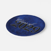 Assiettes En Carton Velvet Grad | Sapphire Blue Dark Jewk Tone Grunge (Angle)
