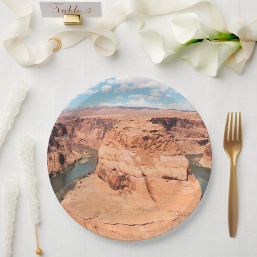 Assiettes En Carton Venez Et Posez-Vous De Mon Côté (Mariage)