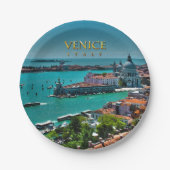 Assiettes En Carton Venise, Italie - vue aérienne (Devant)