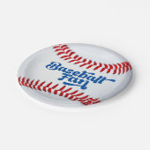 Assiettes En Carton Ventilateur de baseball (Angle)