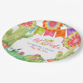 Assiettes En Carton Ventilateur en papier Fête des mariées Fiesta Marg (Angle)