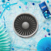 Assiettes En Carton Ventilateur moteur à réaction (Fête)