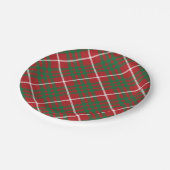 Assiettes En Carton Vérification rouge et verte (Angle)