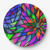 Assiettes En Carton Verre de Faux (Devant)