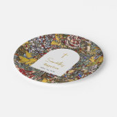 Assiettes En Carton Verre Trait Baptême Baptême Favoriser (Angle)