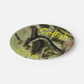 Assiettes En Carton Vers fous de Catalpa de poisson-chat (Angle)