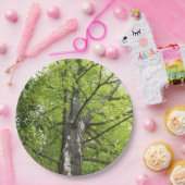 ASSIETTES EN CARTON VERS LE HAUT DU CHÊNE (Fête)