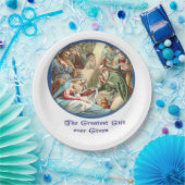 Assiettes En Carton Verset biblique (Fête)