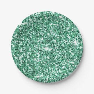 Assiettes En Carton Vert en bon état des PARTIES SCINTILLANTES |
