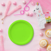 Assiettes En Carton Vert UFO (Fête)