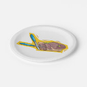 Assiettes En Carton Viande (Angle)