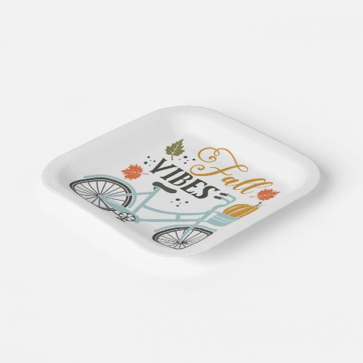Assiettes En Carton Vibes Automatiques À Vélo (Angulaire)