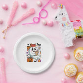 Assiettes En Carton Vibes Automne Infirmière fantôme Automne (Fête)