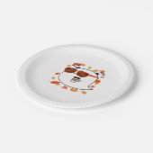 Assiettes En Carton Vibes D'Automne Cute Ghost Classic T-Shirt (Angle)