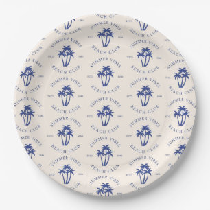 Assiettes En Carton Vibes d'été