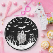 Assiettes En Carton Vibes éffrayantes (Fête)