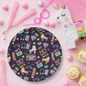 Assiettes En Carton Vibes Hip hop des années 90 Retro m'a rendu Motif (Fête)
