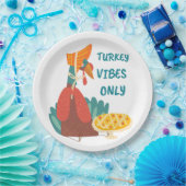 Assiettes En Carton Vibes Turquie uniquement Plaque en papier (Fête)