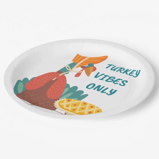 Assiettes En Carton Vibes Turquie uniquement Plaque en papier (Angle)