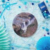 Assiettes En Carton Victoria Falls vue aérienne - Zimbabwe, Afrique (Fête)