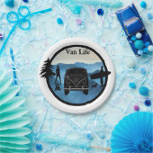 Assiettes En Carton Vie Van Aventures #vanlife (Fête)