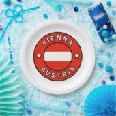 Assiettes En Carton Vienne Autriche (Fête)