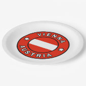 Assiettes En Carton Vienne Autriche (Angle)
