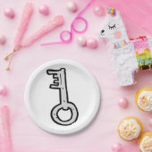 Assiettes En Carton Vieux (Fête)