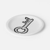 Assiettes En Carton Vieux (Angle)