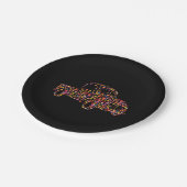 Assiettes En Carton Vieux Motif de camionnette (Angle)