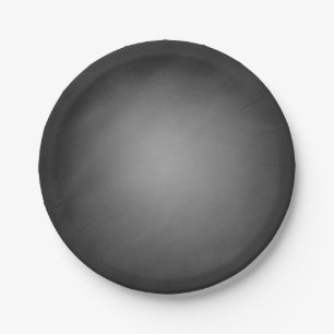 Assiettes En Carton Vignette Chalkboard tendance