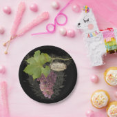 Assiettes En Carton Vignobles Vignoble M. et Mme Mariage Élégant (Fête)