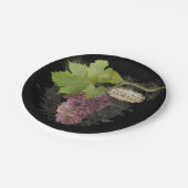 Assiettes En Carton Vignobles Vignoble M. et Mme Mariage Élégant (Angle)