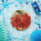 Assiettes En Carton VIII floral vibrant (Fête)