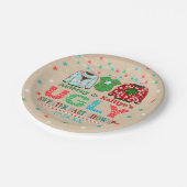 Assiettes En Carton Vilain Baby shower de Noël (Angle)