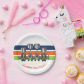 Assiettes En Carton Vilebrequin de piston (Fête)