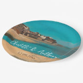 Assiettes En Carton Village Créatif de Mariage Impressionniste Ciel de (Angle)