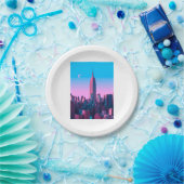 Assiettes En Carton Ville de New York (Fête)