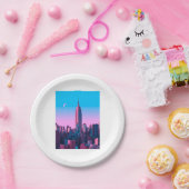 Assiettes En Carton Ville de New York (Fête)