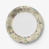 Assiettes En Carton Ville De Seattle Et Environs (Devant)