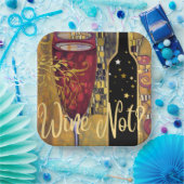 Assiettes En Carton Vin (Fête)