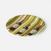 Assiettes en carton Vin (Angle)