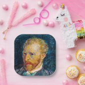 Assiettes En Carton Vincent Van Gogh - Autoportrait (Fête)