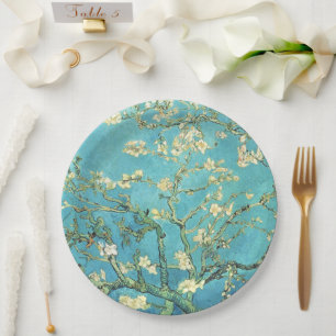 Assiettes En Carton Vincent van Gogh Blossomong Aramande
